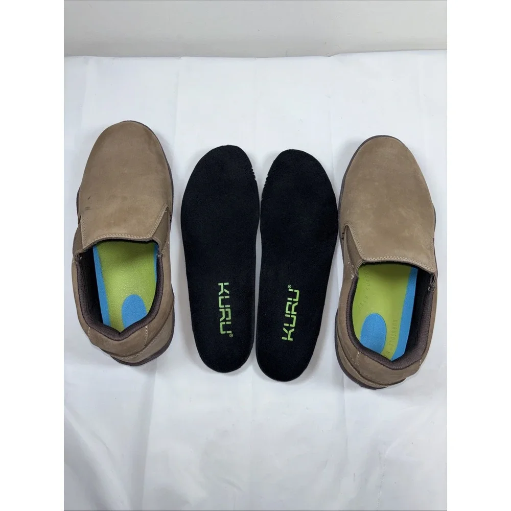 KURU Footwear Women's KIVI Sz 10 Wide Slip-On Shoes Brown Comfort Casual Ortho‎ - Picture 8 of 13